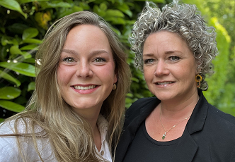 Hannah Thijsen en Corrie de Leeuw